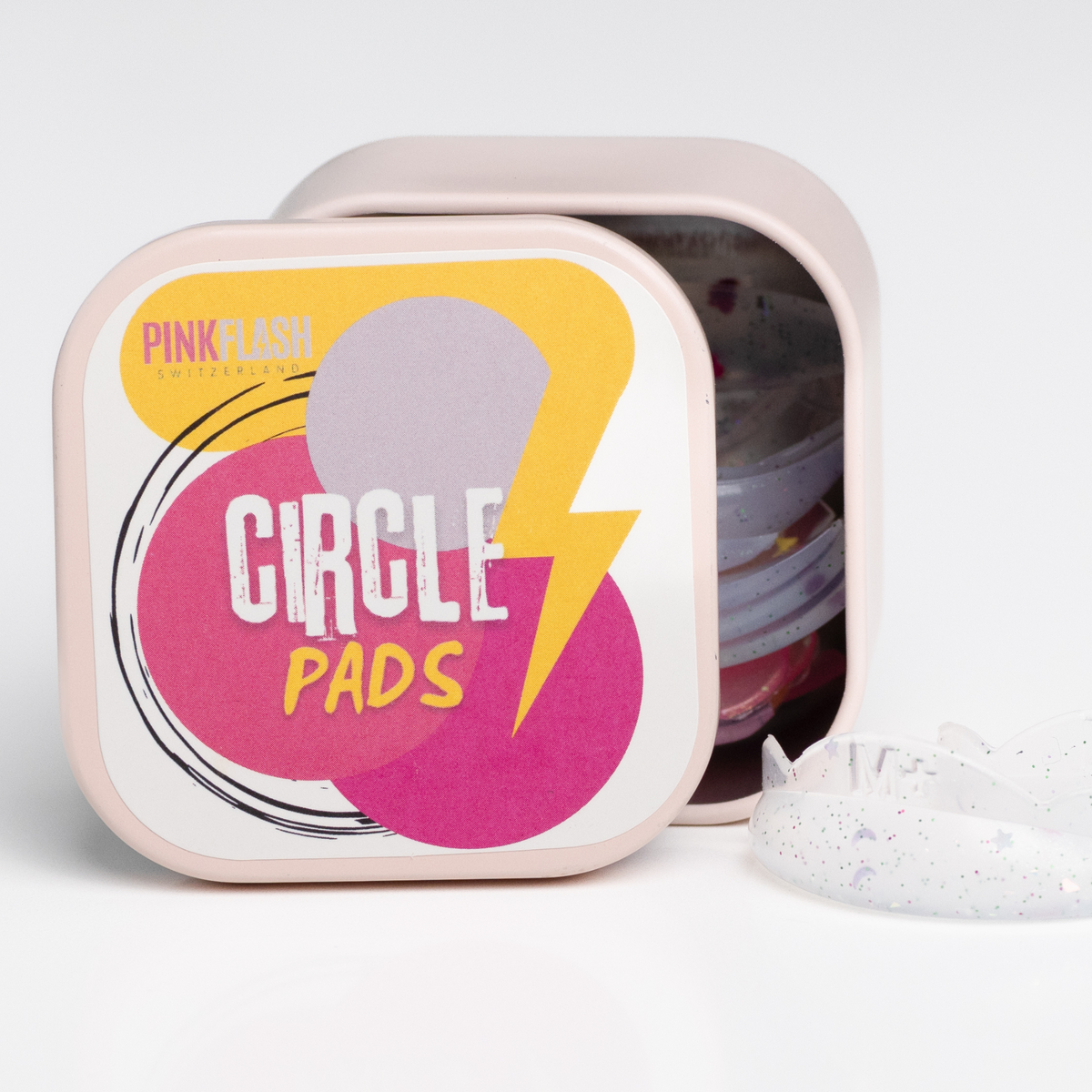 Circle Pads + Strips – Platinum Silicone Pads
